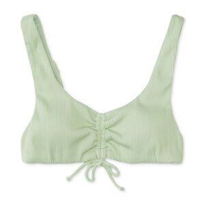 Roxy Active Bralette Bikini Top Pastel Green Large NWT